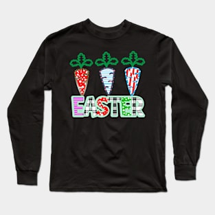 Easter Carrot Happy Easter Long Sleeve T-Shirt